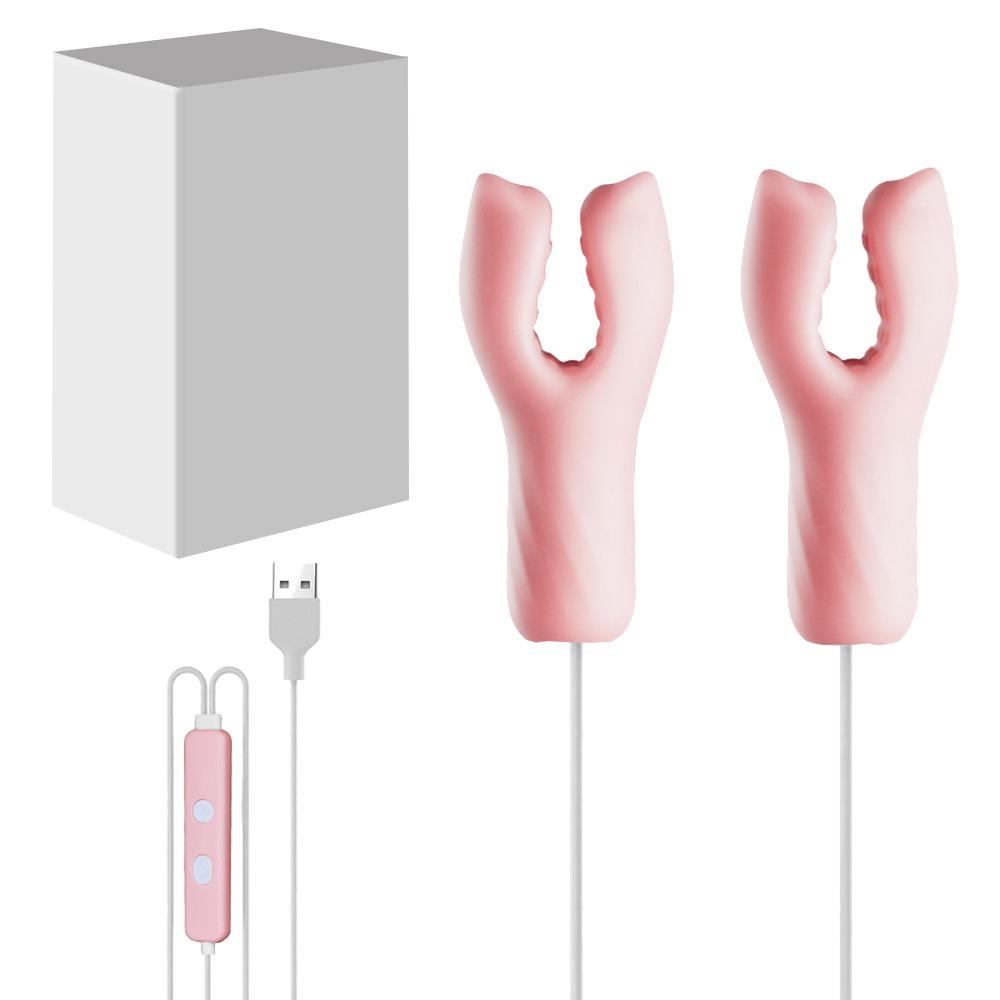 Sex Toys for Women Nipple Vibrator Clamp Breast Massage Nipple Stimulation Licking Clamp Enhancer Couples Female Adult Supplies