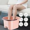 Foot Bath Basin Bucket Massager for Soaking Feet Multifunctional Sturdy Lightweight