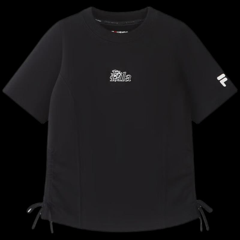 

Женская облегающая вязаная футболка с коротким рукавом FILA FUSION M