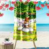 Diddl Custom Name Print Beach Towel, Large Soft Quick Dry Towel for Beach Camping Swimming
