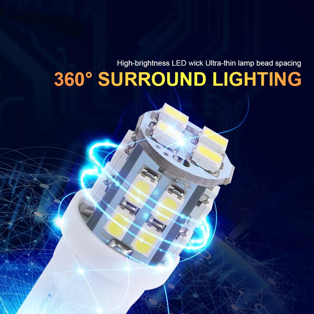 10 X W5W T10 LED Bulbs No Error 1206 20SMD 194 168 LED Car Interior Map Dome Lights Parking Light Wide Lamp Auto Led Signal Lamp