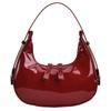 Women Leather Shoulder Bag Zipper Vintage Tote Bag Chic Retro Handbag Satchel Clutch Travel Dating Purse