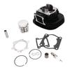 Cylinder Piston Gasket Kit 2XJ 11631 01 97 Top End Rebuild Set with Spark Plug for Blaster 200 YFS200 1988‑2006