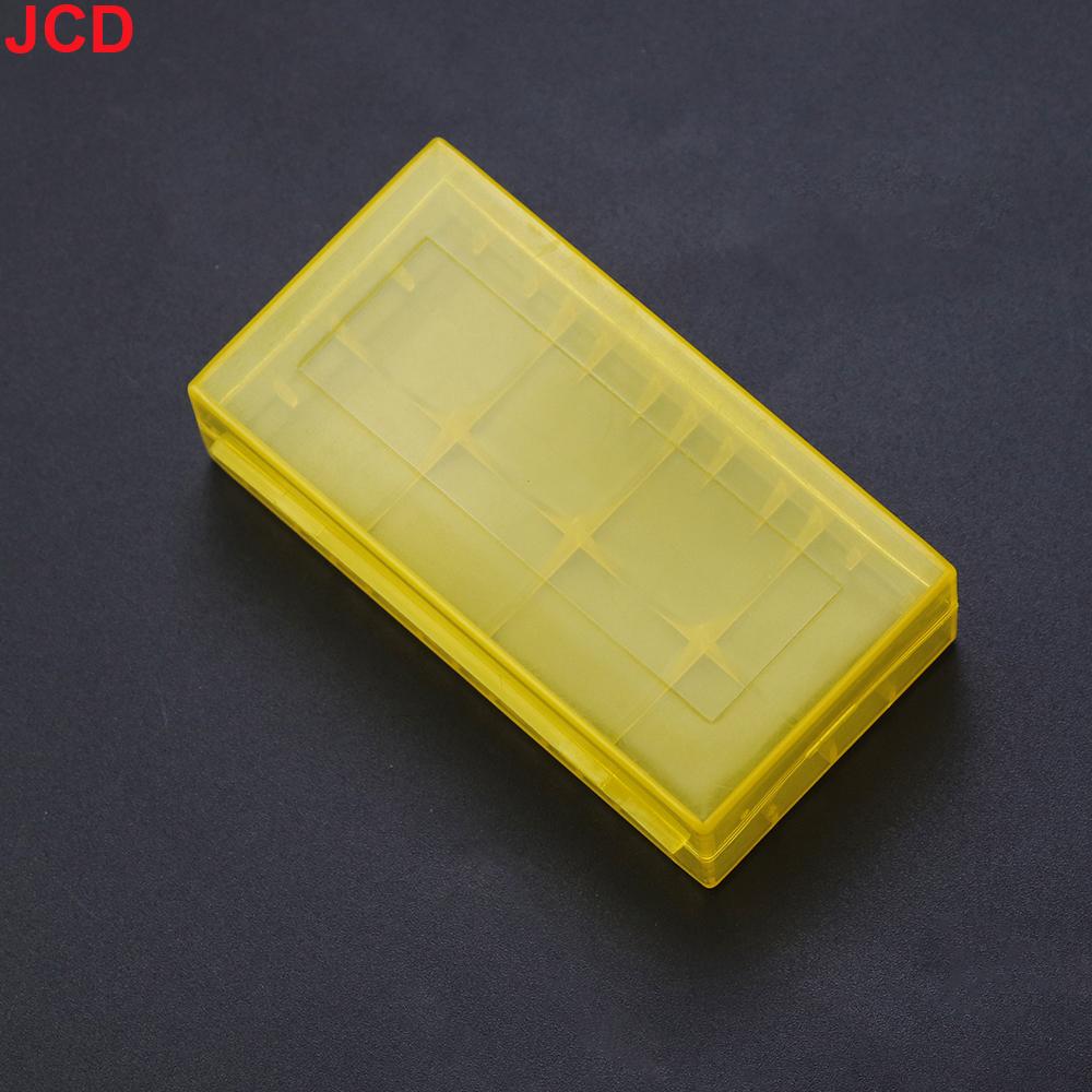 5pcs 18650 Battery Storage Box Hard Case Holder For 2x 18650 2x AA Rechargeable Battery Power Bank Plastic Organizer Case Box