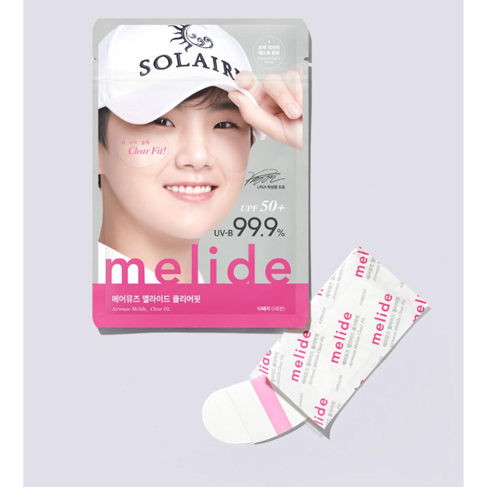 AIRMUSE Melide Clear Fit Transparent Sun Patch 10 patches, 5 servings, 30g, 2 sets