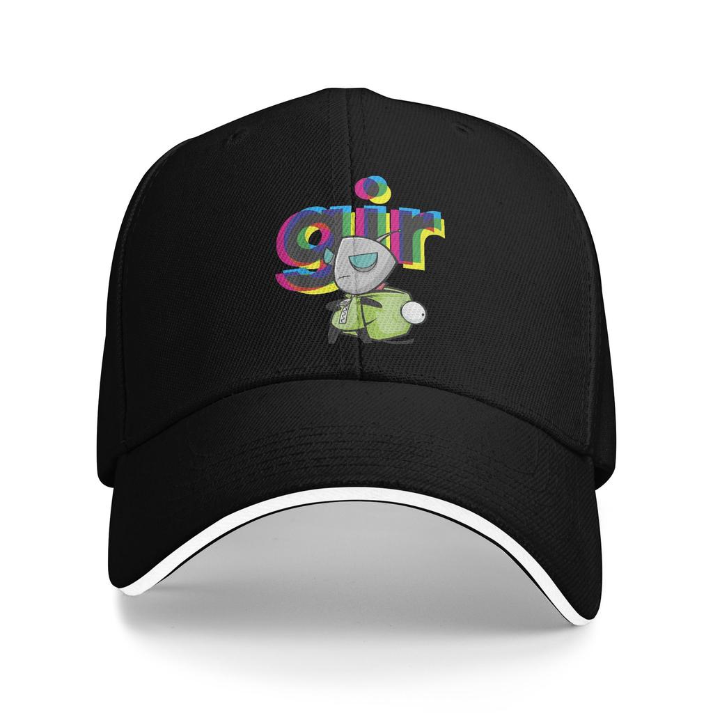Dog Gir Invader Zim Baseball Caps Fashion Cartoon Sandwich Caps Unisex Women Adjustable Dad Hat Running Golf