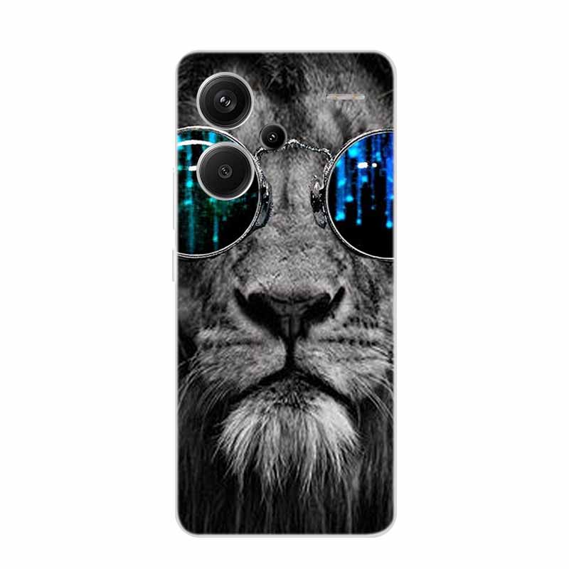 For Xiaomi Redmi Note 13 Pro+ Case Note13 Pro Plus Clear Silicone Soft TPU Coque For Redmi Note 13 Pro Plus 5G Back Cover Case