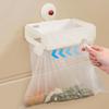 Foldable Suction Cup Trash Bag Holder Space Saving Rubbish Storage Holder  Cabinet