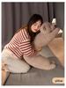 Cute Cartoon Rabbit Cylindrical Body Pillow - Plush Backrest & Sleeping Support for Women