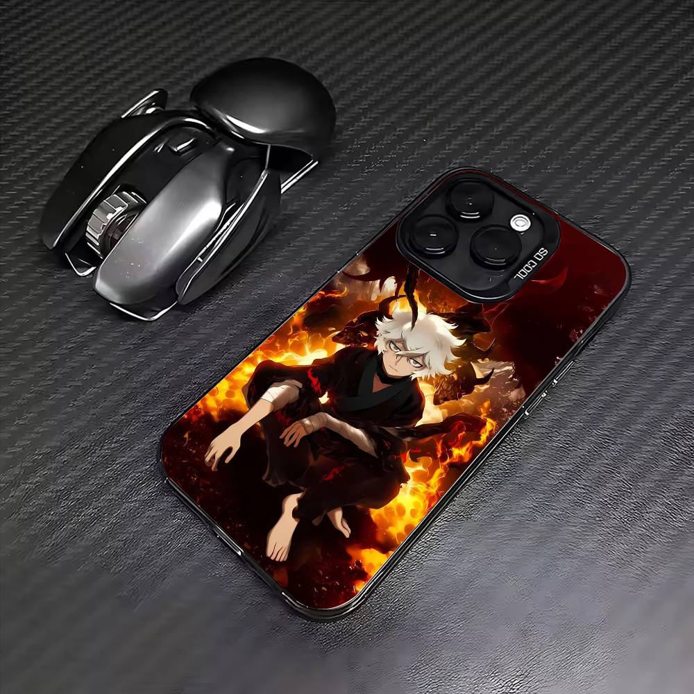HOT H-Hell's Anime Paradise  Phone Case For iPhone17,16,15,14,13,12,11 Plus,Pro Max Colored Silver Plated Inside Cover