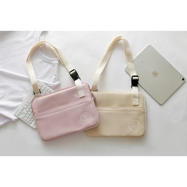 Alice Home Tablet Storage Cross Bag, Pink