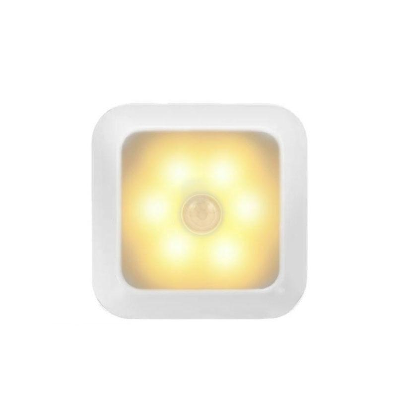Led Cabinet Closet Stair Wall Lamp Built In Motion Sensor Night Light For Bathroom Kitchen Bedroom