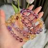 New Arrival: Nine Li Purple Fire Amethyst Crystal Bracelet