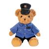 Cartoon Police Bear Plush Doll Teddy Fire Bear Boy Gift Traffic Police Publicity Activity Gift Grab Machine