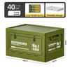 Outdoor Camping Aufbewahrungsbox mit faltbarem Design für Auto-Organizer und Campingausrüstung