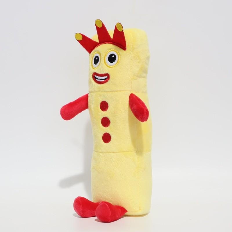 Peluche Numberblocks Jouet Éducatif Doux Pour Enfants Pour L'apprentissage des Mathématiques Et Cadeau