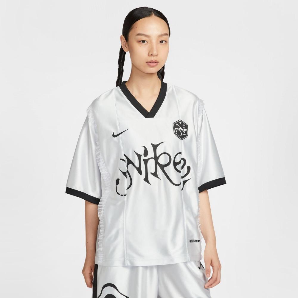 Nike W Ss Gx Jrsy Top Gcel Ii1939 095m Silv M