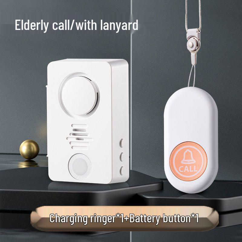 Wireless Waterproof Doorbell for Elderly - Outdoor Emergency Call Device