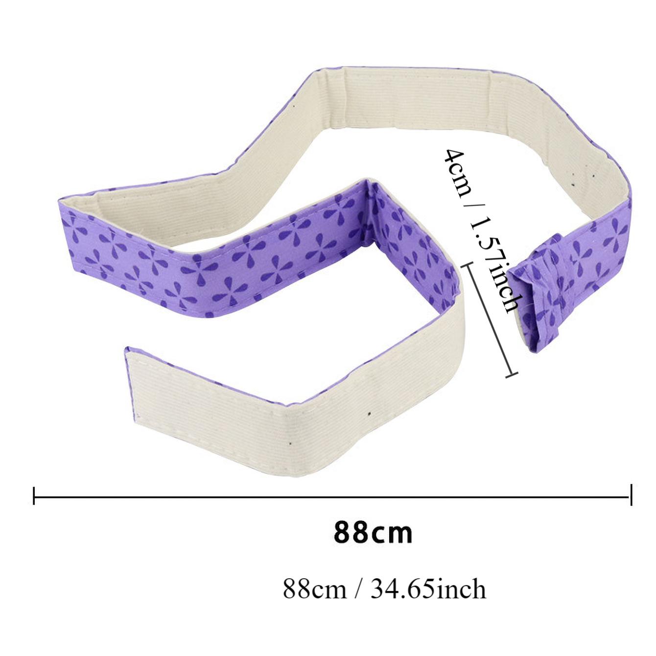 

Цветные полоски для выпечки, полоски для равномерной выпечки, абсорбирующие толстые хлопковые полоски для торта, защитный ремень для противня фиолетовый