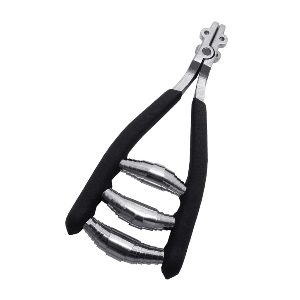 Starting Clamp Stringing, 3 Spring Light Weight Wide Head Racquet Clamping Tool Badminton Racquet Threader Clamp Tool