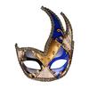 Herren-Maskerade-Maske, Vintage-Stil, venezianisch, kariert, Musikalische Party, Mardi Gras-Maske