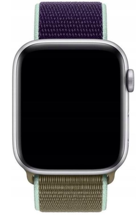 Strap For Apple Watch 1/2/3/4/5/6/7/8/9/Se 38/40 Green Khaki Material