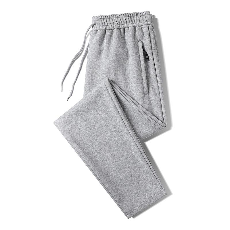 Men's Plus Size Sweatpants Spring/Autumn Trousers Versatile Casual Trousers for Men Warm Men's Long Trousers
