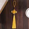 2 Stücke Chinesische Knoten Quasten Dekoration Handgemachte Günstige Glück Amulett Hause Auto Laterne Hängen Fransen Ornament Neue Jahr Geschenk