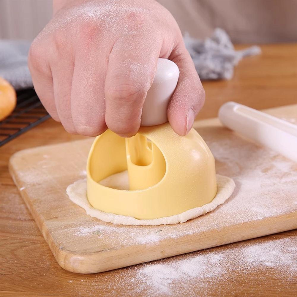 Plastic Donut Mold DIY Doughnut Cake Decorating Tools Dough Maker Desserts Bread Cookie Cutter Kitchen Baking Tools