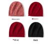 Women's 100% Pure Cashmere Autumn/Winter Versatile Knit Hat - Solid Color, Warm & Stylish