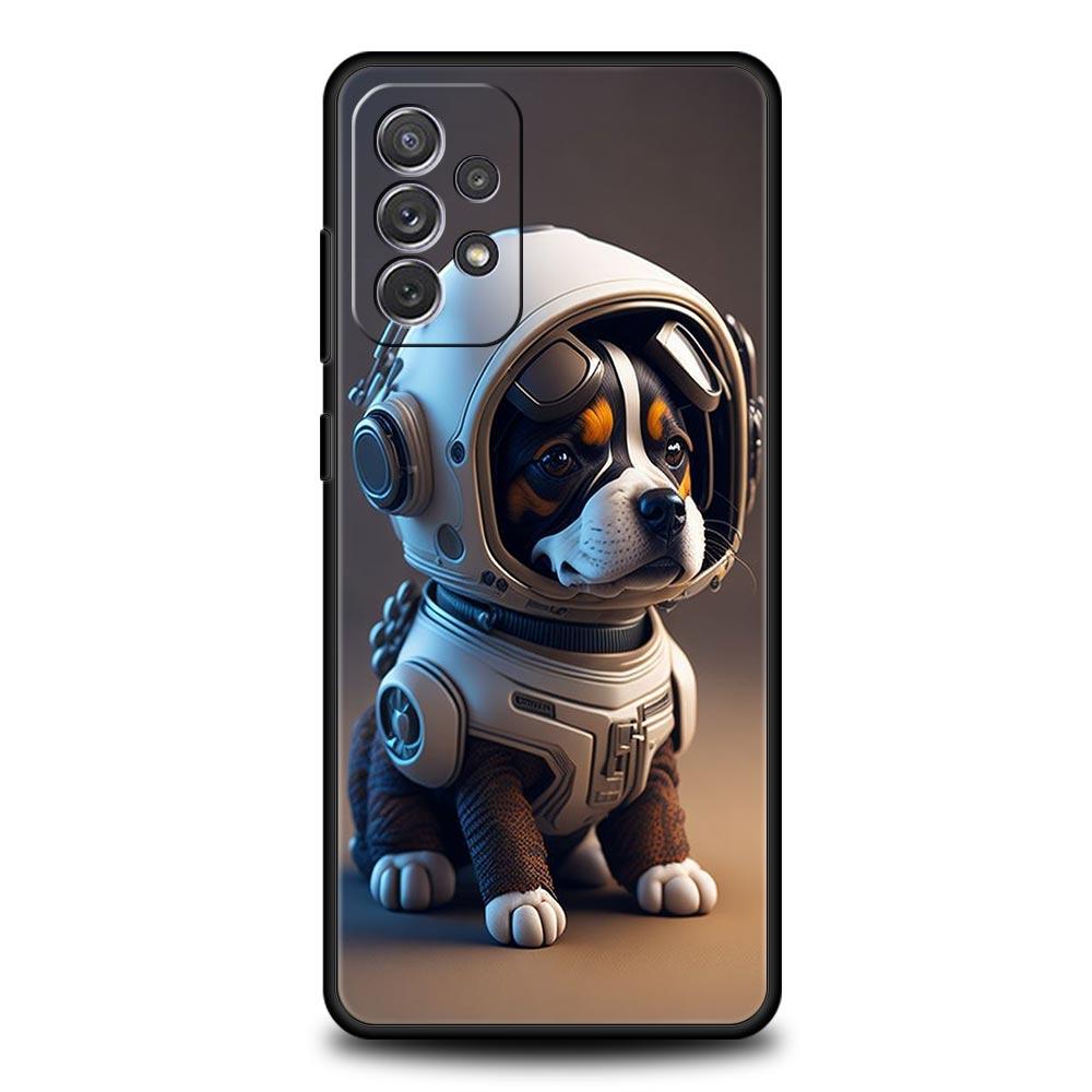 

Phone Case for Samsung Galaxy A13 A15 A17 A07 A21S A22 A23 A25 A31 A73 A32 A52 A52S A41 5G Soft TPU Shell Cartoon Dogs Funda Bag samsung a72