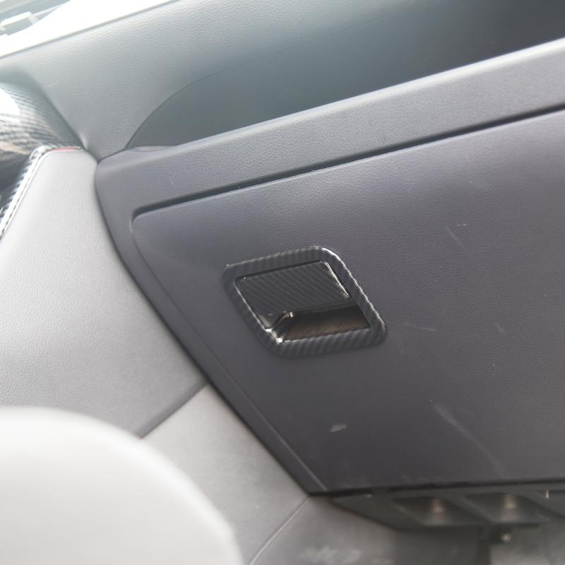 Mein gutes Auto ABS Handschuhfach Griffabdeckung Handschuhfach Griffe Zieraufkleber für Toyota RAV4