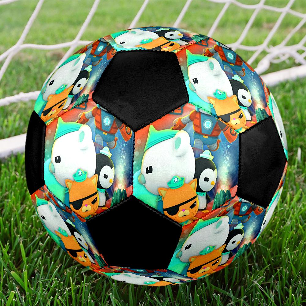 Octonauts Theme Size 5 Soccer Ball, Suitable for Both Indoor and Outdoor Matches, a Gift Suitable for Everyone.