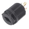 Verriegelungsstecker US-Standard 4 Löcher L15-30P Messingkontaktadapter 30A 250V für Geräte