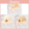 Summer Sun Hat For Women With Large Brim Foldable Breathable Cotton Floppy Hat For Outdoor Fashion