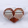 1 Pair Thumb Piano 8 Key Finger Thumb Piano with Wood Base Easy To Learn Kalimba for Beginners Kids And Adults