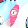 CQ61 Fashionable Silicone Kids Watch Cute Silicone Strap Digital Quartz Watch Casual Clock Gift Watch for Children