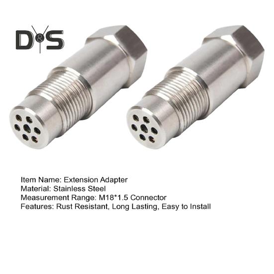 1/2 ks Univerzální prodlužovací adaptéry Autodíly Nerezavějící Perfektní střih Jednoduchá instalace Prodlužovací adaptéry z nerezové oceli Nástroje pro auto