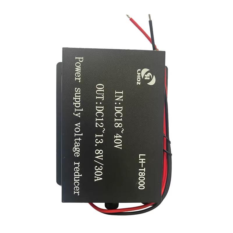

LH-T8000 Vehicle-Mounted Walkie-Talkie Power Supply: 30A Transformer and Voltage Regulator, 24V to 13.8V for Trucks Other