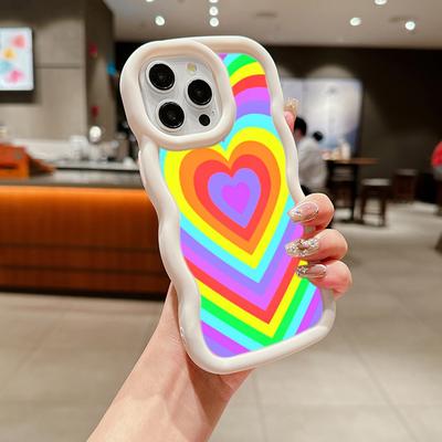 Ae93 Rainbow Art Design Protective Phone Cases for Xiaomi Poco X5 X3 M5s Redmi 13C 12C Note 13 Pro Plus 12S 10 Big Wave TPU Back Cover