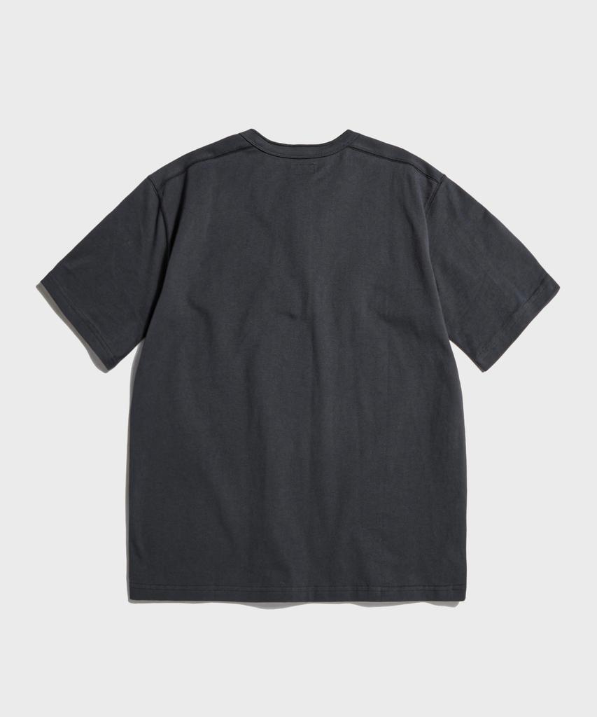 Beulonseun 10.6 Oz Cotton Short Sleeve Henley Tee Dark Gray