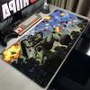 White Anime Mouse Pad Mechanical Warrior Ggundam Zzaku Ii Gaming Nonslip Extended Keyboard Desk Mat Gamer Esports Mousepad