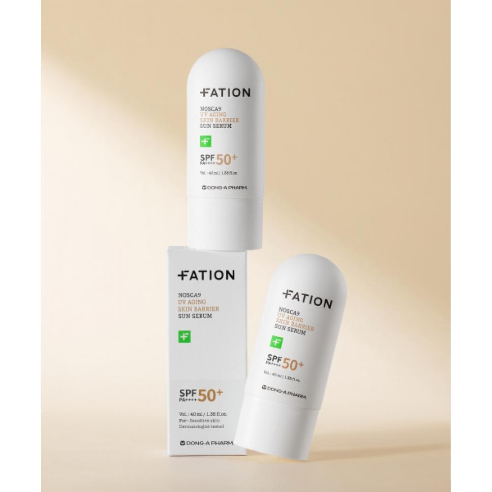 Fation Norscanine Uv Aging Barrier Sun Serum Double  40ml+40ml  [spf50+ Pa++++] none