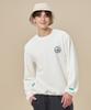 Bbc Earth Wappen Round Fleece Sweatshirt_Ivory