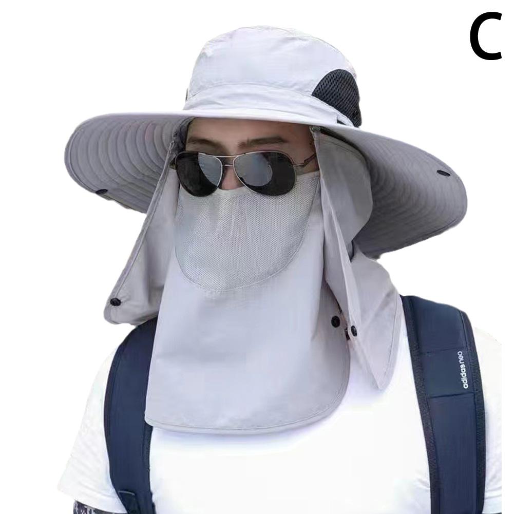 Summer Outdoor Sports Men's Fishing Hat Sunscreen Uv Protection Breathable Sunshade Casual Mountaineering Fishing Caps