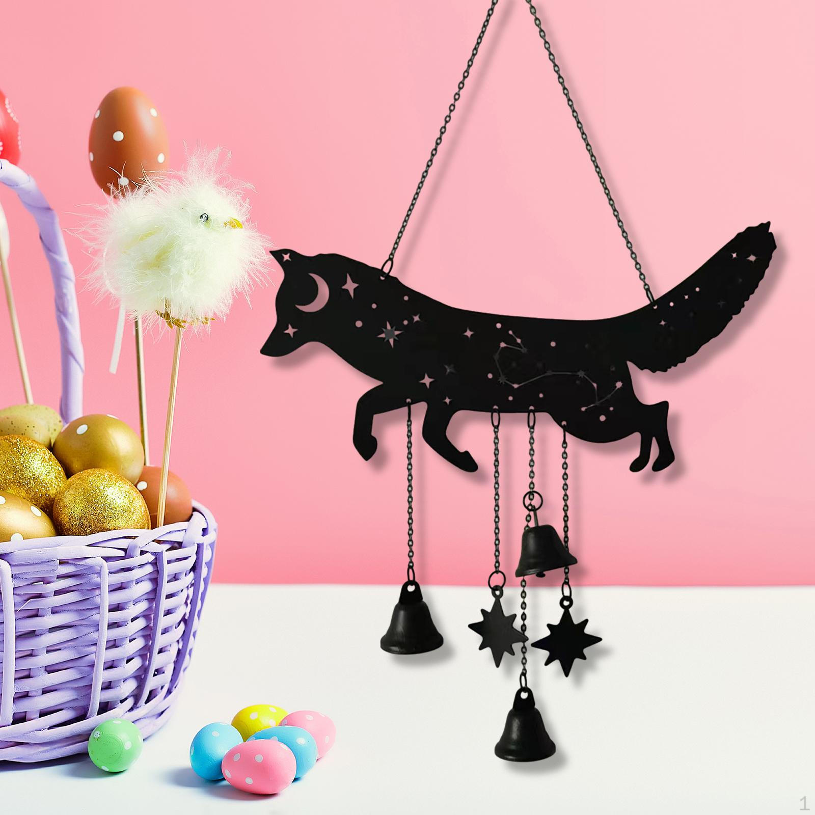 

Очаровательный колокольчик с животными для декора дома и сада Fox