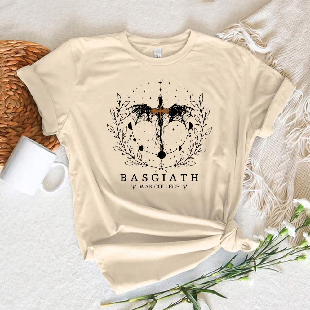 Fourth Wing tshirts Women summer streetwear Tee female designer clothing