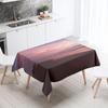 Beautiful Natural Scenery Printed Tablecloth Stain Resistant Waterproof Outdoor Camping  Kitchen Table Home Decor