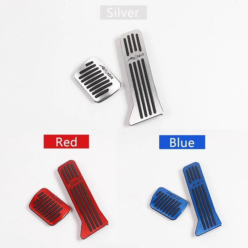 Accelerator mașină din aluminiu Combustibil Frână Ambreiaj Pedală Rezidere pentru picioare Capac pentru pedală pentru Mazda 3 Axela BM 2014 2015 2016 2017 2018