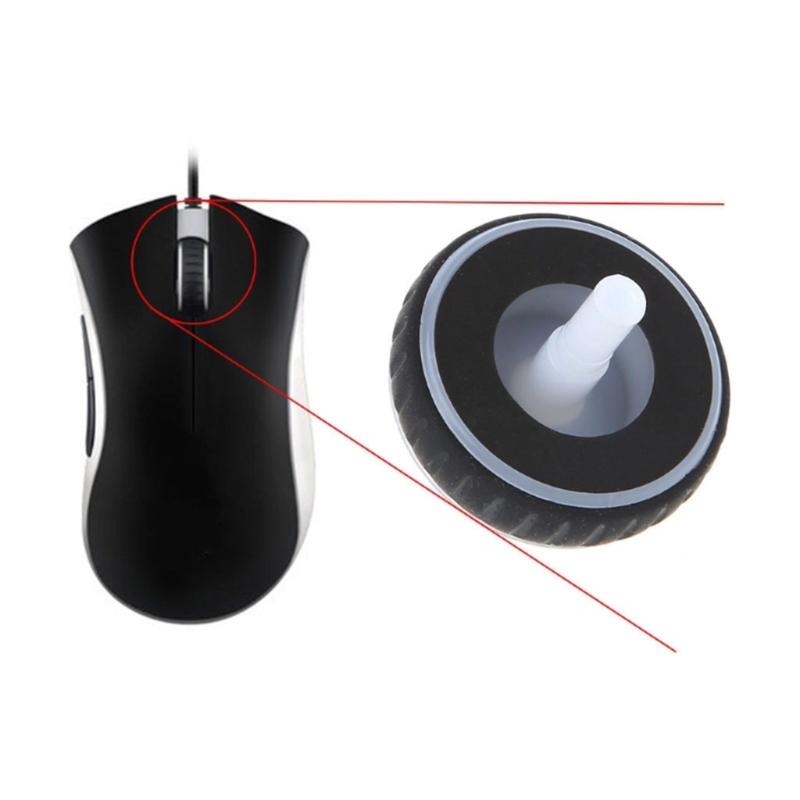 Gaming Mouse Scroll Wheel Pulley Mouse Plastic Rolling Wheel Repair Replacement for Deathadder 2013 6400dpi Edition Mouse